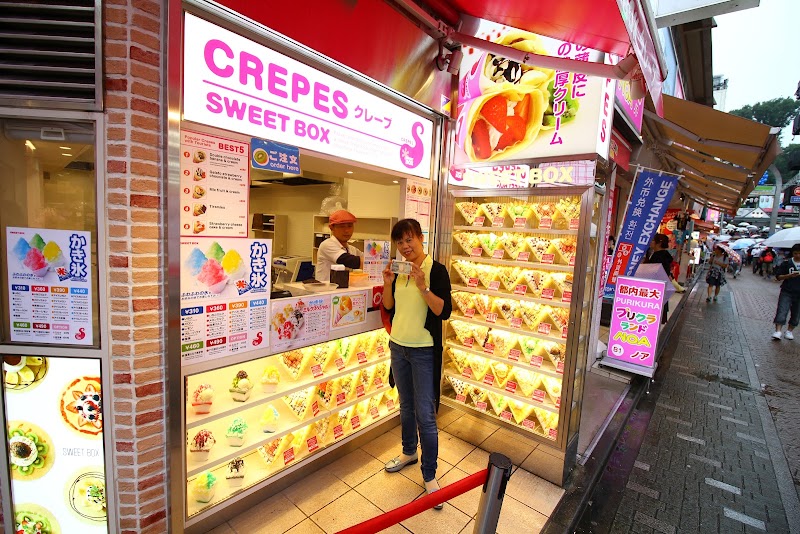 SWEET BOX Crepes Harajuku Takeshita Street